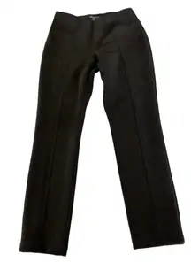 Andrew Marc black  Faux‎ Suede Leggings Pull On Pants medium