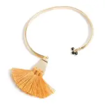 Anthropologie Shiraleah Sant tassel bangle