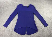 Nicole Miller Sweater Women Medium Flowy‎ Tunic Boho Cottagecore