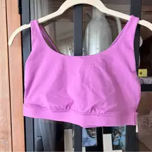 Lululemon  Energy Bra sports bra criss cross tank lavender purple Dahlia Mauve