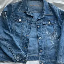 Vintage Denim Butterfly Jacket