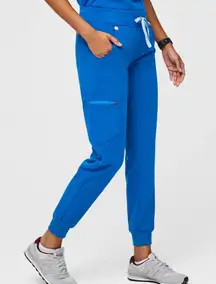 FIGS Scrub Pants Zamora Jogger Blue