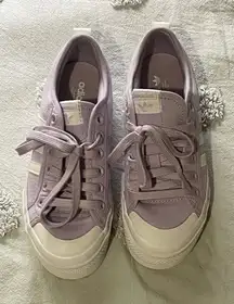 Adidas Nizza Platform Shoes Purple Size 5.5