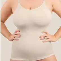 Shapermint Essentials All Day Every Day Scoop Neck Cami Chai Size XXL