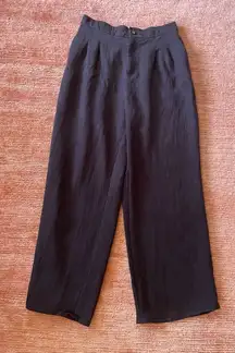 MELLODAY Women’s Black High Rise Wide Leg Pants Size M