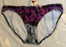Women’s Island Escape Size 18 Bry Tie Dye Swim Bikini Bottom NWT