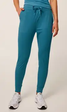 GREYSON Phoenix Jogger Teal Lightweight Stretch Athletic Pants Size Medium