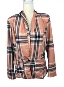 Chic Me Plaid Pantsuit, XXL, set, business, office, feminine, ethnic, powerful