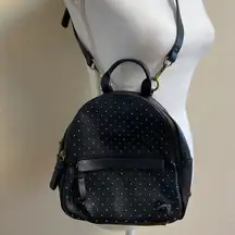 AMERICAN EAGLE OUTFITTERS - black studded mini backpack