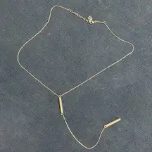 Kendra Scott Silver Drop Necklace