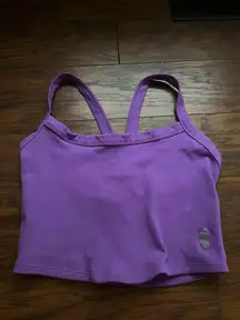 Purple free people movement tank top never worn 