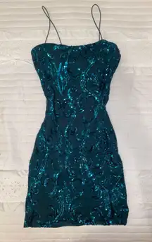 Sequin Mini Dress