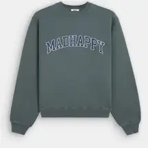 MADHAPPY campus crewneck bistro XS NWT