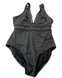 Sealevel Australia Cross Front One‎ Piece Bathing Swim Suit Size 14 Swimwear