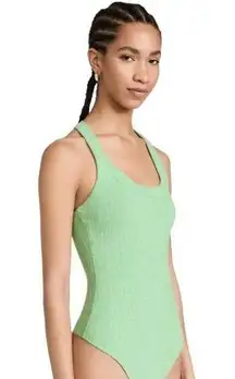 NWT Alix NYC x Revolve Drake Tank Thong Bodysuit in Kelly