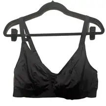 Cacique Women’s Black Bralette Wire Free Bra Size 18/20 Lane Bryant