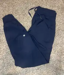 Navy Blue Lululemon Dance Studio Joggers 4