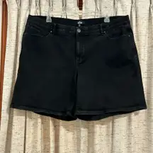 LuLaRoe Magic Waist Boyfriend Denim Shorts 