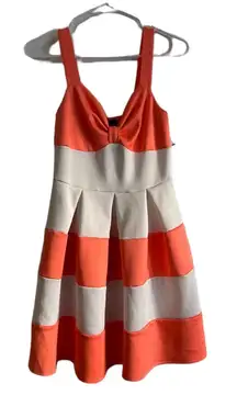 Rue 21 white/coral size M‎ Dress