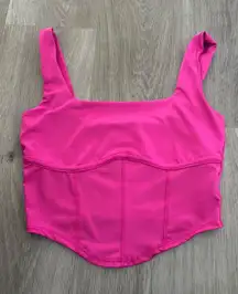 Pink Corset Top