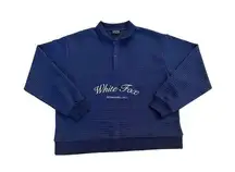 White Fox Boutique - Long Sleeve Collared Top in Navy Blue