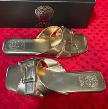 Vince Camuto VP-Alexis Egyptian Gold sandals