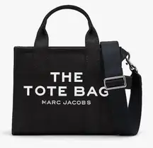 Marc Jacobs Small The Tote Bag in Charcoal Gray / Black