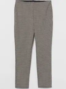 Plaid Slim Pants NWT