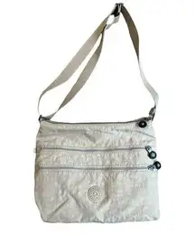 Kipling Alvar Solid Crossbody Bag Khaki Adjustable Travel