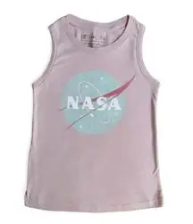 Fifth Sun |  Petal Pink NASA Pink Tank  Top | Large