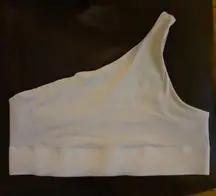 One Shoulder Reversible  Sports Bra