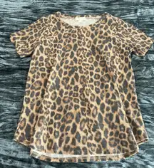 Cheetah Print Top