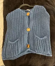 Zara Chunky Knit Sweater Vest