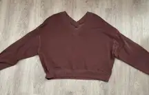 Brown Cropped Sweater