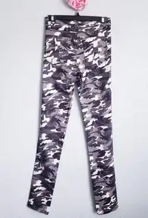 Tripp NYC Black‎ and White Camo Skinny Jeans