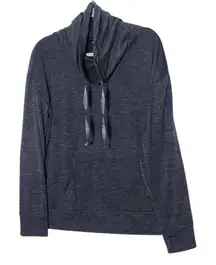 Crane Charcoal Gray Funnel Neck Pullover Size Large Gray Activewear Top