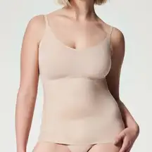 SPANX Thinstincts 2.0 Champagne Beige Shapewear Camo Tank‎ Top