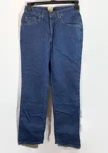 Riders by  Womens Jeans Retro Vintage Mid Rise Straight Leg Stretch Size 8M