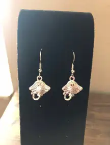 Silver Stingray Earrings