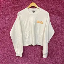 Coca-Cola Life Tastes Good Winged Coke Promo Crop Crewneck S