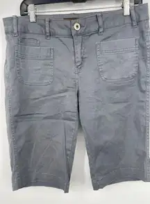 Bebop‎ size 13 Versatile Gray Denim capri