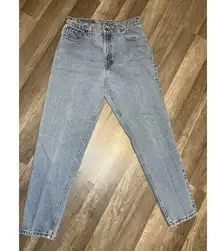 VTG 90s Levi's 550 Relaxed Fit Tapered Leg Jeans Red Tab Women's 11 JR M 30X30.5