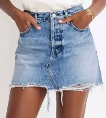 Denim Mini Skirt