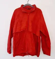 Vintage Woolrich Teton Red Raincoat L (?)