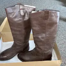 American Eagle Women’s Tall Leather Boots Size 9.5-EUC