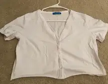 Women crop top cardigan size S crop sweater