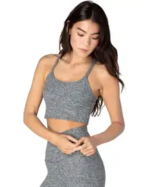 Beyond yoga Spacedye slim racerback cropped tank