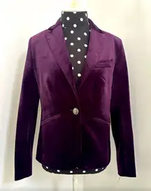 Willow Glenn by Andrew Marc Deep Purple Women's Blazer
Worn one time