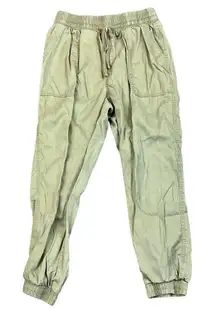 A New Day Army Green Cargo Pull-on Jogger Pants Small