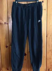 Nike Sweatpants jogger track pants workout active wear size medium black pants​